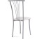 Grigori Metal Metal/Ecokozha, gray/white 40x50x93 cm stool
