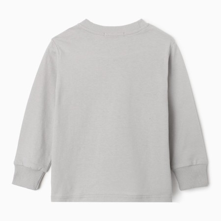 Pajamas for a boy, gray color, height 98 cm-5