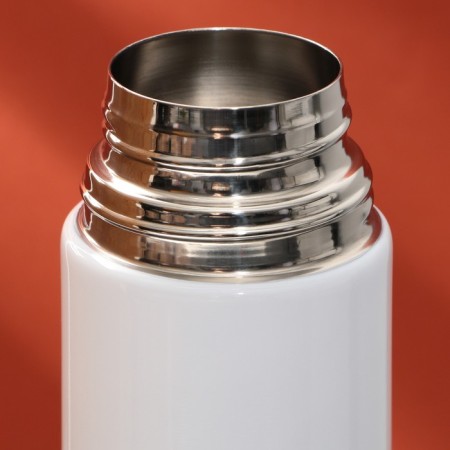Thermos Mode Forrest, embossed, 500 ml, white, retains heat 10-12 hours-3