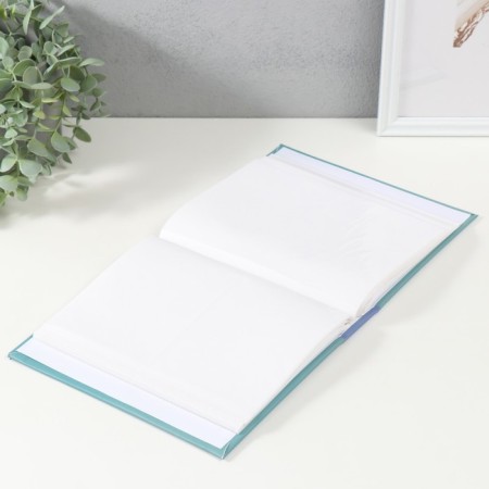 Photo album for 200 photos 10x15 cm, plastic. Sheets "SPB City Art: Teal"-2