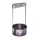 Busmail for art brushes, metal, with a holder, height 4.9 cm