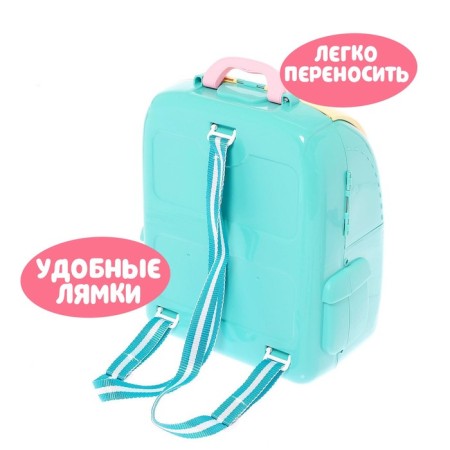 Game set "Veterinar" in a backpack, pet Mix-5