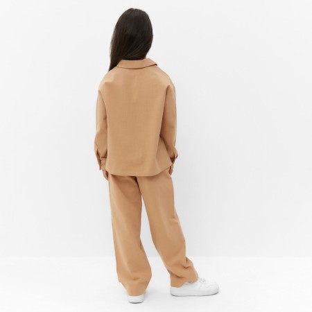 Costume (shirt and trousers) children's KAFTAN "Len", size 32 (110-116cm) beige-3
