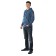 Male hoodies, size 54, indigo color