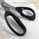 Set of scissors: Portnovsky 10 ", 25.5 cm, for cutting threads 10.5 cm, black color