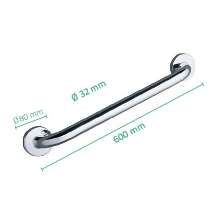Building for a bath, chromium color (60 cm)-6