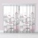 Set of curtains "Ethel" Sweet Home Rose 145*260 cm-2 pcs, 100% p/e, 140 g/m2