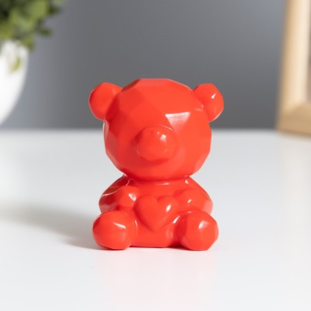 Night -night "Bear with heart" 2W Led LR44 red 4x5x7cm-3