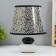 Board Lamp "Abstraction" E14 15W white-black Risalux