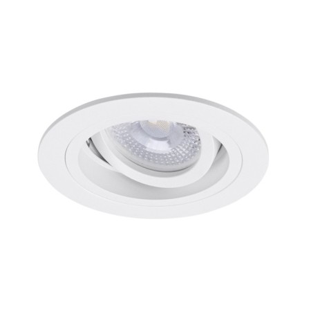 Pointed-built Lamp Tarf A2177PL-1wh, GU10, 35 W, 9.2x9.2x2.5 cm, white.