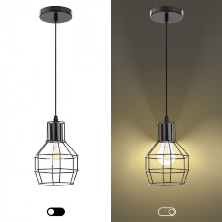 Suspension lamp, metal, E27, Max 60W-1