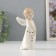 Souvenir Ceramics Light "Girl-Angel Model" 6x6.5x13.5 cm