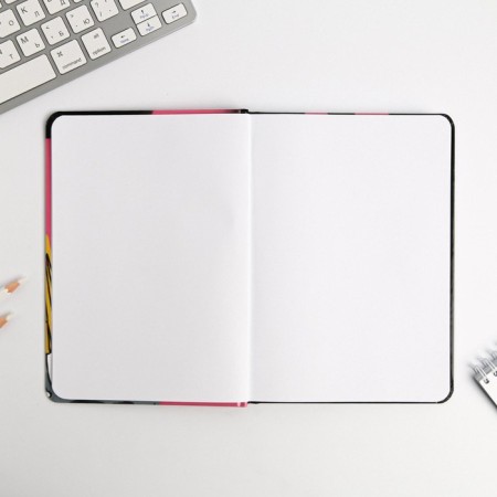 Sketchbook in a solid cover A5, 80 liters, 100 g/m2 "I live for art"-2