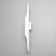 Sconces "bambo" 4he27 40W white gold 6x12x60cm