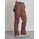Semi -combinezone ski insulated female winter, size 48, brown color