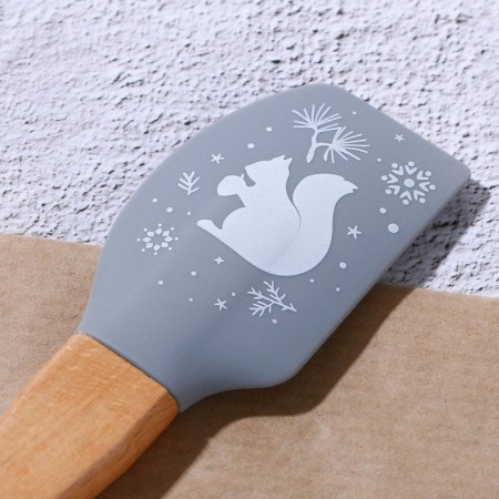 Set of silicone blades "Forest Tale", 2 pcs in the set (26x5 cm, 23.3x4.3 cm)-5
