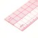 The quilting and patchwork line is 5 × 60 × 0.1 cm, the color is transparent/pink