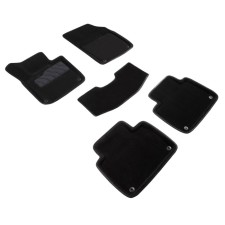 3D mats for Volvo S90, V90, 2016-n, black, set