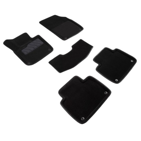 3D mats for Volvo S90, V90, 2016-n, black, set