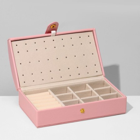 Steam for jewelry "Casket" sliding, 17 × 9.5 × 6, pink color-5