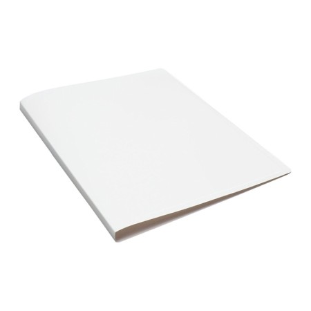 Folder with A4 clamp, 500 microns, spine 15 mm, calligrata, up to 100 sheets, white-7