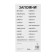 Card-Schpargalka "Russian alphabet: handwritten and printed" 20x11 cm