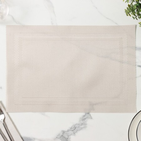 Napkin kitchen "Window", 45 × 30 cm, beige color-1