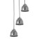 Bayerlux suspension Bayerlux 4111/3 3x40W E27, chrome, d = 13.5 cm, h = 10.5 cm