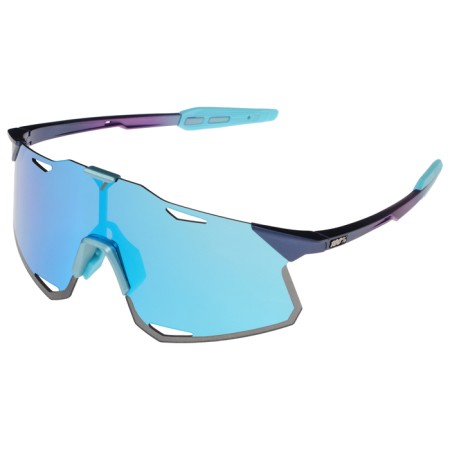 E22 bicycle glasses with interchangeable lenses in the case, blue color-1