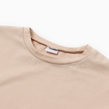A set for a boy (T -shirt and shorts) minku, beige color, height 152 cm-5