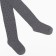 Pantyhose children, gray color, height 122-128 cm