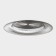 Black dining plate Magistro "Hoarfrost. Silver ", 27.5 × 2 cm, silver color