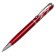 Gift handle, ballpoint, in a plastic case, rotary, "Francoise", burgundy-silver