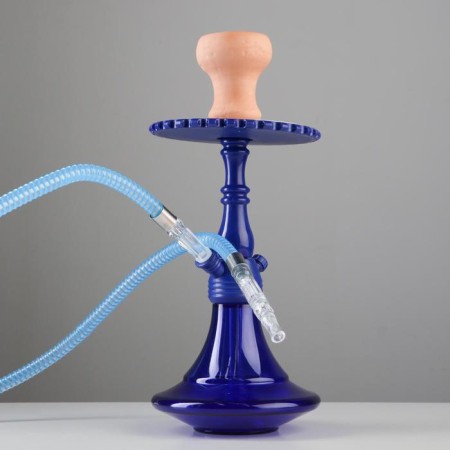 Hookah "Jackson" 37 cm, blue-3