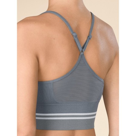 T-shirt-top female, size l, color gray-1