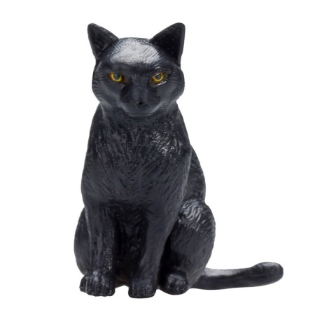Figure Konik "Cat, Black (sitting)"-1