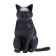Figure Konik "Cat, Black (sitting)"