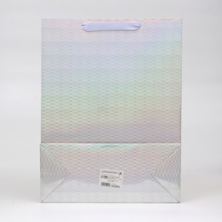 Package Hologography with the window "Heart", "Silver", l 40 x 30 x 13 cm-1