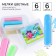 Set of colored crayons of smeshariki, 6 colors