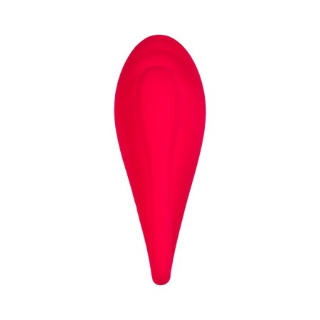 Vibroyaite with the control panel of L’Eroina Choppy, 21 cm, silicone, pink color-1