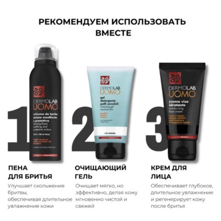 Lotion after shaving Dermolab Sootershave Lotion, soothing, 120 ml-7