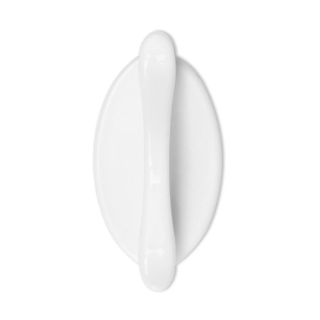 Furniture handle self -adhesive cappio, l = 95 mm, plastic, white color-3