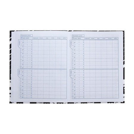 Universal diary for grades 1-11 Smiley, hard cover, matte lamination, selective UV-fluid, 40 sheets-6