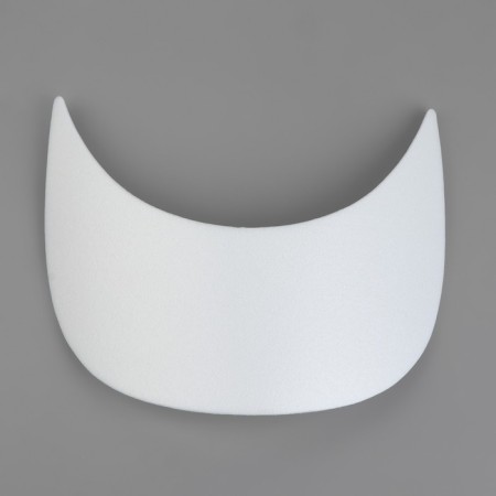 KEPK visor 7 × 17.5 × 6 cm, white color-2