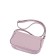 Female bag, artificial leather, pink 20x6x11 cm