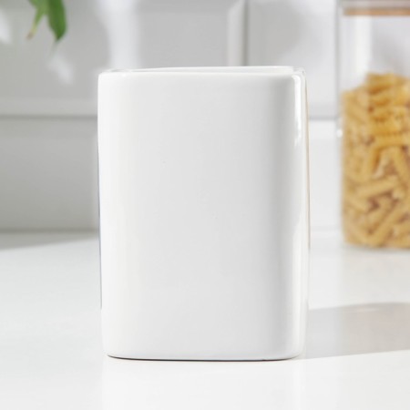 Ceramic mug "Iron will", 500 ml, white color-1