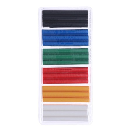 Plastic-polymer clay baked set, ZHK "Flower", 6 colors x 20 g (120 g)-6