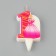 Candle in the cake "Princess", number 1, 6.5 cm