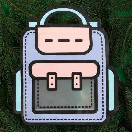 Gift package, "portfolio", with zip-lock fastener, 24x28+8cm