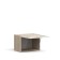 Cabinet hinged Angelica 500x300x360 dairy oak/ash